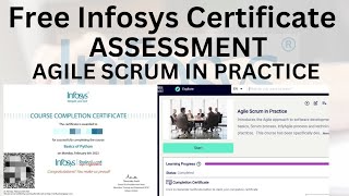 AgileScrumInPracticeAssessmentofSolutionof quotInfosys Springboardquot Lexwith 💯  accuracy [upl. by Eeralih326]