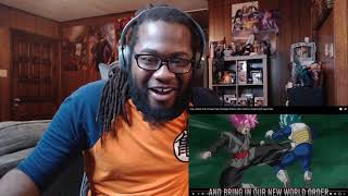 Goku Black and Zamasu Rap  Rustage amp None Like Joshua Reaction [upl. by Andriette]