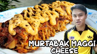 RESEPI MURTABAK MAGGI CHEESE SPECIAL LAHH SANGAT [upl. by Norvan545]