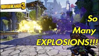 So Many Freakin EXPLOSIONS  Level 72 Yellowcake  Borderlands 3 Showcase [upl. by Calendra]