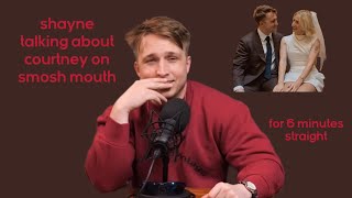 shayne talking about courtney on smosh mouth for 6 minutes straight [upl. by Columbine]