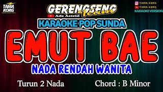 EMUT BAE KARAOKE Hetty Koes Endang  ORIGINAL VERSION [upl. by Mosby126]