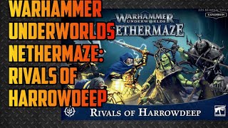 Warhammer Underworlds Nethermaze Rivals of Harrowdeep and winner announced [upl. by Anilram]