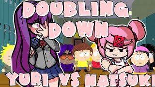 Doubling Down But It´s Yuri Vs Natsuki  FNF COVER [upl. by Schellens]