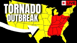 SPRING 2024  April 2nd Eastern US Tornado Outbreak Coverage [upl. by Yenruoc]