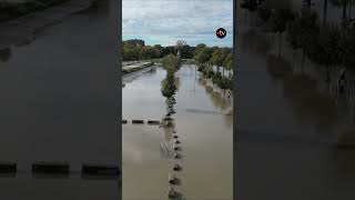 Vigilance Crues inondations dans le Vaucluse  le Rhône a amorcé sa décrue [upl. by Hawker]