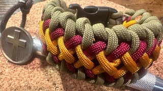 Paracord Dragon’s Lair Bracelet [upl. by Aiekan]