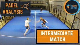 Mastering Padel Intermediate Padel Match Analysis And Tactics  ThePadelSchoolcom [upl. by Ednihek]