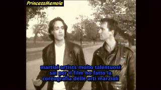 Brandon Lee e Rapid Fireintervista a Cult Corner sottotitoli in italiano [upl. by Bette]