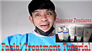 Facial Treatment Tutorialhistomer products [upl. by Darwen]