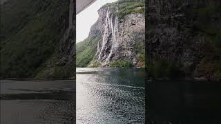 Norwegen Geirangerfjord  Fahrt mit der Aida [upl. by Anirec]