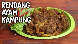 Resep 45 Rendang Ayam Kampung Resep rahasia keluarga [upl. by Angelo268]