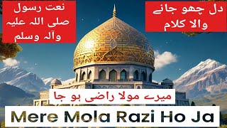 Mere Mola Razi Hoja  Naat Meethamadinatv38  Dua [upl. by Alleuqcaj767]