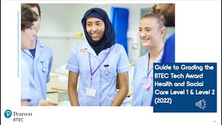 BTEC Bitesize Guide to Grading the BTEC Tech Award Health and Social Care Level 1 amp Level 2 2022 [upl. by Ennire]