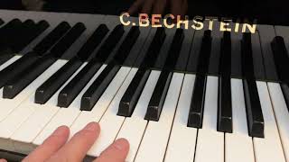 Bechstein model B 6ft 7in 1911 Fully restored [upl. by Avihs]