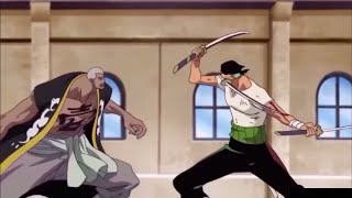 One Piece  Zoro Vs Daz Bones Mr 1 [upl. by Petersen]