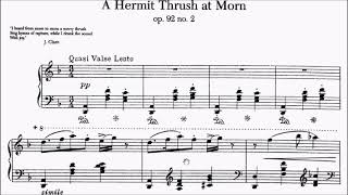 ABRSM Piano 20252026 Grade 8 B5 Beach Hermit Trush at Morn Op92 No2 Sheet Music [upl. by Asirehc]