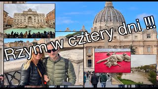 Roma 😍 Rzym na Własną Rękę 🤔 Popularne atrakcje Rzymu w 4 dni [upl. by Agustin]