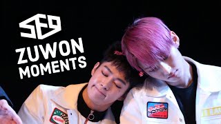 SF9 ZuWon Moments DAWONZUHO 🦁♡👅 p1 [upl. by Otto56]