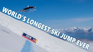 This is World’s Longest Ski Jump Ever [upl. by Lalaj]