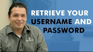 How to Retrieve Your Username and Password [upl. by Skyla780]