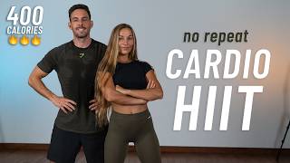 20 MIN CARDIO HIIT Workout  Full Body No Equipment No Repeats [upl. by Marquez]