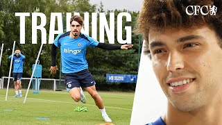 JOAO FELIX joins TRAINING  Photo Shoot 📸  Chelsea FC  202425 [upl. by Aivon]