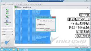 PÓLIZAS DESDE TXT A MICROSIP [upl. by Colwin]