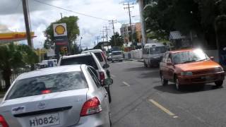 M Driving Through Rockley to St Lawrence Gap Barbados ‎22 ‎November ‎2011 ‏‎10am [upl. by Tad]