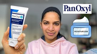 PanOxyl balancing repair moisturizer Review  PanOxyl skincare Review  Researcher Explains [upl. by Artinahs135]