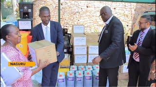 Mpox response  IOM donates health assortments to the Ministry of Health [upl. by Eugaet]