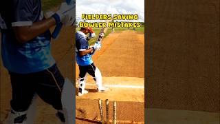 Bowlersஅ காப்பற்றும் fielders cricketlover cricket tamilcricket [upl. by Areval]