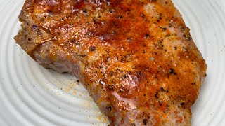 Delicious Oven Baked Pork Chops Recipe  Bake for 1520 minutes or until 145 degrees internal temp [upl. by Dde]