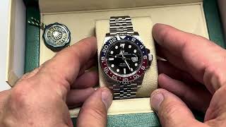 Rolex GMTMaster 2 Pepsi 126710BLRO Unboxing  incredible story how I got the call from the AD [upl. by Afra]