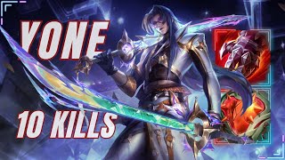 WILD RIFT  HEARTSTEEL YONE MID LANE RANKED GAMEPLAY [upl. by Akima770]