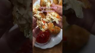 Chicken potato Qroquettes shortvideo pakistanifoodlovers foodie pakistanifoodie foodlover [upl. by Carlton]