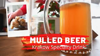 Mulled Beer amp ginger syrup  Holidays and New Years Recipe Grzane Piwo z syropem imbirowym [upl. by Ammej]