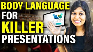 BODY LANGUAGE FOR KILLER PRESENTATIONS 🔥 [upl. by Ayortal]