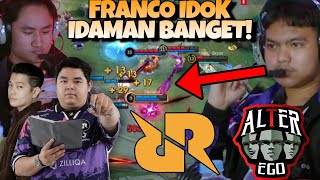 FRANCO IDOK HOOKNYA IDOLA BANGET  POINT PENENTUAN RRQ VS ALTER EGO  MATCH 3  MPL S14 [upl. by Pippo558]