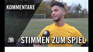 Die Stimmen zum Spiel  BSC Kelsterbach – FV Alemannia Nied 16 Spieltag Kreisoberliga Maintaunus [upl. by Fitzsimmons]