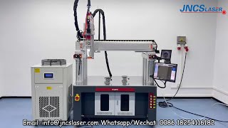 Galvanometer Continuous 3kw Fiber Laser Welding Machine for battery welding [upl. by Peria]