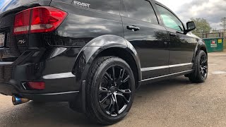 2012 Dodge Journey RT  Muffler Delete [upl. by Ecneret848]