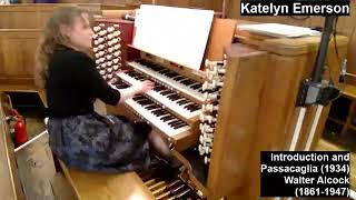 Katelyn Emerson performing at the Bloomsbury Organ Day 27 January 2024 [upl. by Morel]