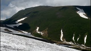 月山スキー場Ｔバー2024年6月29日月山スキー場 skiing ゲレンデレポート スイカ月山 [upl. by Orsini745]