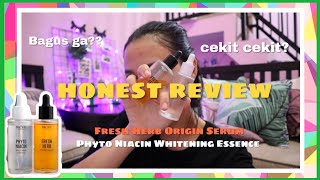 REVIEW JUJUR NACIFIC FRESH HERB ORIGIN SERUM amp NACIFIC WHITENING ESSENCE PHYTO NIACIN [upl. by Amsirhc]