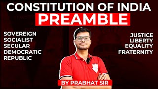 Understanding the Preamble of the Constitution of India  Key Values Explained [upl. by Nazus]