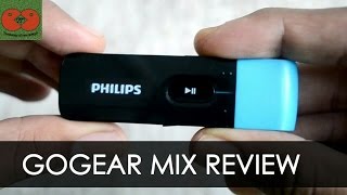 ReviewPhilips Gogear Mix 4gb mp3 playerBest budget Mp3 player under Rs 1500 [upl. by Adelbert412]