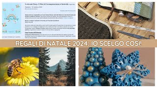 Natale 2024 Idee REGALO Minimaliste e Sostenibili 🎄 Journaling Artigianato Api e Foreste [upl. by Radloff]