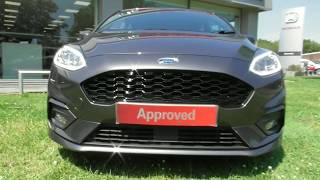 Ford FIESTA 10 STLINE X TURBO finished in Magnetic Grey video walkaround [upl. by Yknarf632]