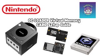 GC LOADER Nintendo Gamecube Memory CARD Setup Guide  How to Save Games to Memory Card Swiss [upl. by Ccasi]